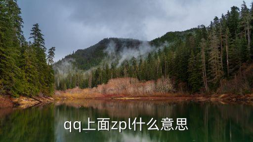 qq上面zpl什么意思