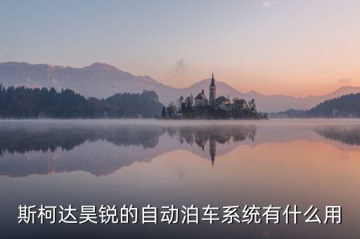 斯柯達(dá)昊銳的自動泊車系統(tǒng)有什么用