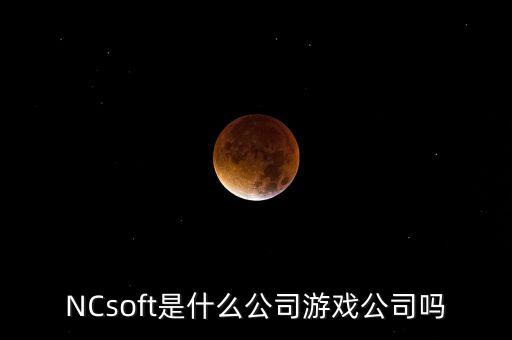 NCsoft是什么公司游戲公司嗎