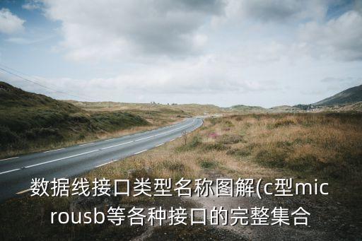 數(shù)據(jù)線接口類型名稱圖解(c型microusb等各種接口的完整集合