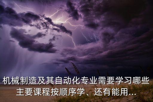 自動(dòng)化專(zhuān)業(yè)需要什么程序,自動(dòng)化專(zhuān)業(yè)是工程類(lèi)嗎?都學(xué)什么?