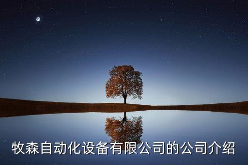 牧森自動(dòng)化設(shè)備有限公司的公司介紹