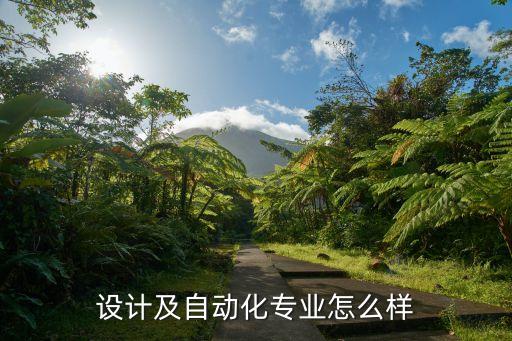 設(shè)計及自動化專業(yè)怎么樣