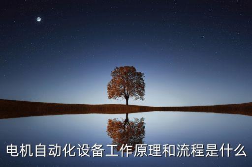 電機(jī)自動化設(shè)備工作原理和流程是什么