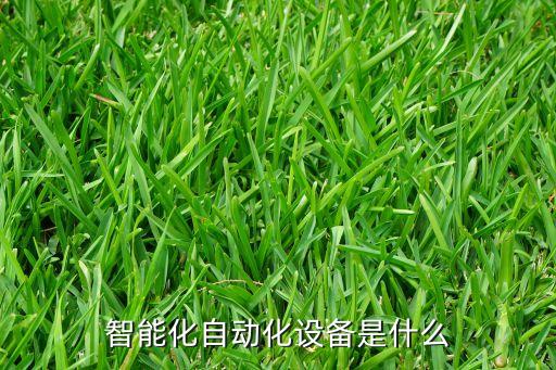 智能化自動化設(shè)備是什么