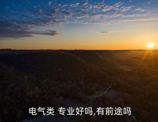  電氣類 專業(yè)好嗎,有前途嗎