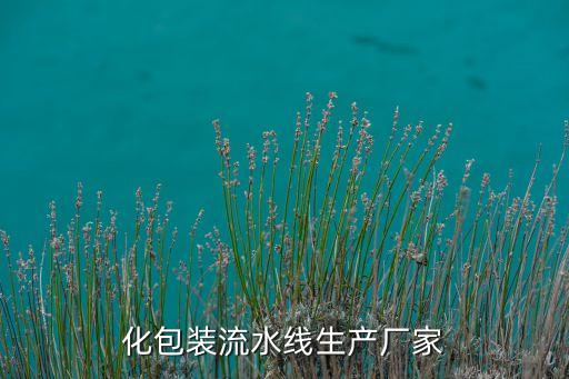 化包裝流水線生產(chǎn)廠家