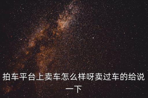 天天拍車流通大數(shù)據(jù),二手車交易平臺排名