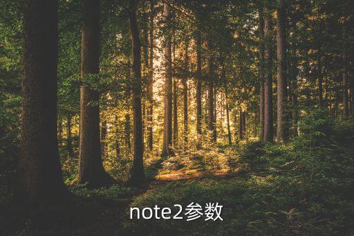 note2參數(shù)
