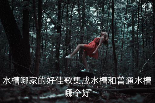 水槽哪家的好佳歌集成水槽和普通水槽哪個(gè)好