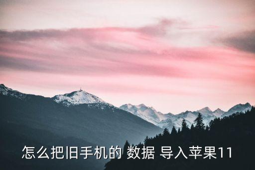 數(shù)據(jù)導(dǎo)入新iphone教程,安卓數(shù)據(jù)導(dǎo)入到iphone最簡單方法