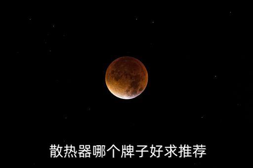  散熱器哪個牌子好求推薦