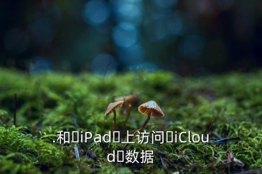 icloud數(shù)據(jù)到ipad,iCloud恢復(fù)數(shù)據(jù)
