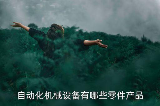 自動化機械設(shè)備有哪些零件產(chǎn)品