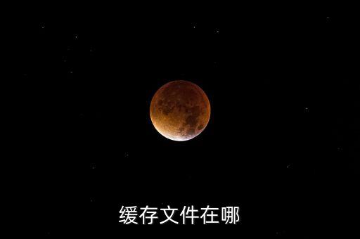 緩存文件在哪