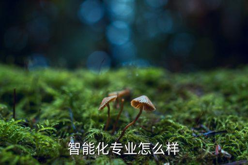 智能化專業(yè)怎么樣