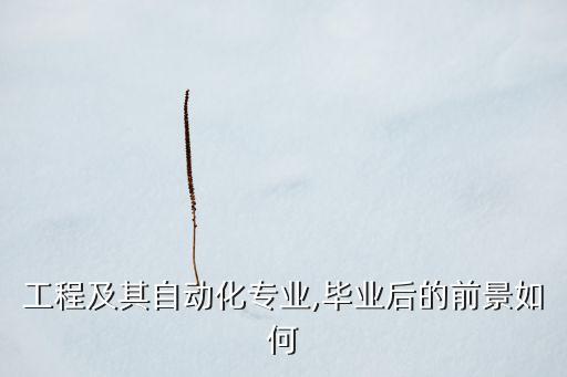 工程及其自動(dòng)化專業(yè),畢業(yè)后的前景如何