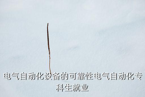 電氣自動(dòng)化設(shè)備的可靠性電氣自動(dòng)化專科生就業(yè)