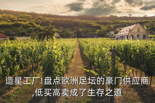造星工廠!盤點歐洲足壇的豪門供應商,低買高賣成了生存之道