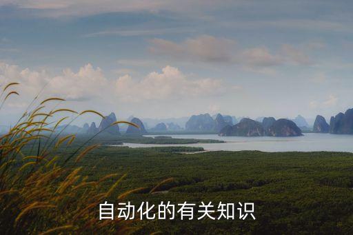 自動(dòng)化的有關(guān)知識(shí)