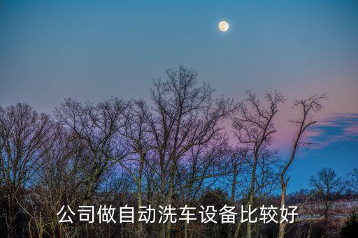 公司做自動洗車設(shè)備比較好