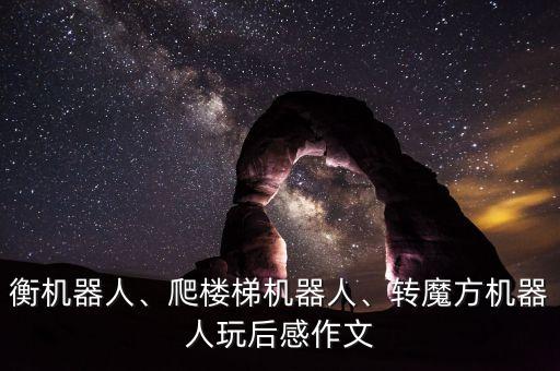 衡機(jī)器人、爬樓梯機(jī)器人、轉(zhuǎn)魔方機(jī)器人玩后感作文