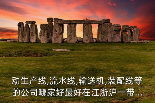 上海自動(dòng)化輸送線公司,運(yùn)輸線的自動(dòng)化公司