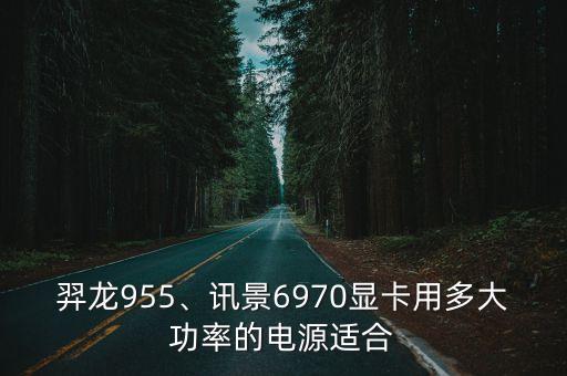 羿龍955、訊景6970顯卡用多大功率的電源適合