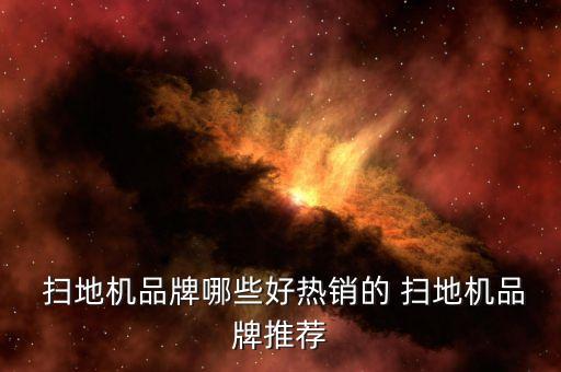  掃地機(jī)品牌哪些好熱銷(xiāo)的 掃地機(jī)品牌推薦