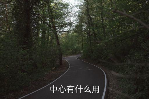 中心有什么用