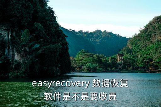 easyrecovery 數(shù)據(jù)恢復(fù)軟件是不是要收費(fèi)