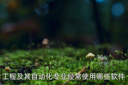 工程及其自動(dòng)化專(zhuān)業(yè)經(jīng)常使用哪些軟件