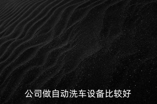 公司做自動(dòng)洗車(chē)設(shè)備比較好