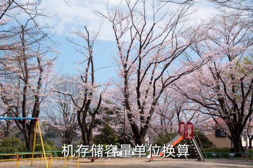機(jī)存儲容量單位換算