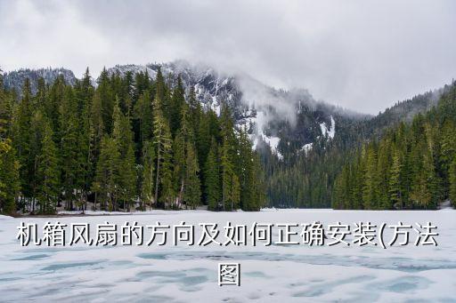 機(jī)箱風(fēng)扇的方向及如何正確安裝(方法圖