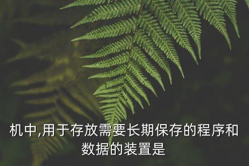 數(shù)據(jù)長(zhǎng)期保存,如何長(zhǎng)期保存數(shù)據(jù)?