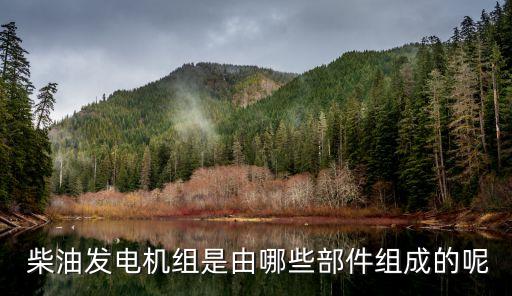  柴油發(fā)電機組是由哪些部件組成的呢