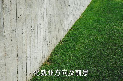 化就業(yè)方向及前景