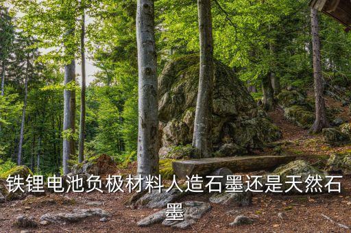 鐵鋰電池負極材料人造石墨還是天然石墨