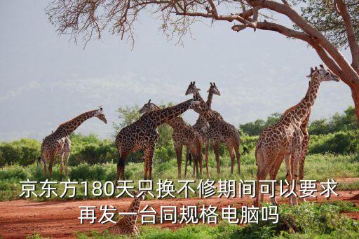京東方180天只換不修期間可以要求再發(fā)一臺同規(guī)格電腦嗎