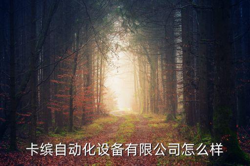卡繽自動化設(shè)備有限公司怎么樣