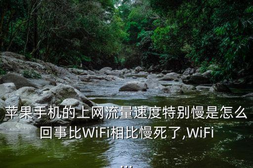 蘋果手機(jī)的上網(wǎng)流量速度特別慢是怎么回事比WiFi相比慢死了,WiFi...
