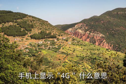 手機數(shù)據(jù)4g 是什么意思,4g手機是什么意思?