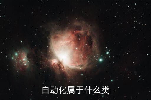 自動化屬于什么類